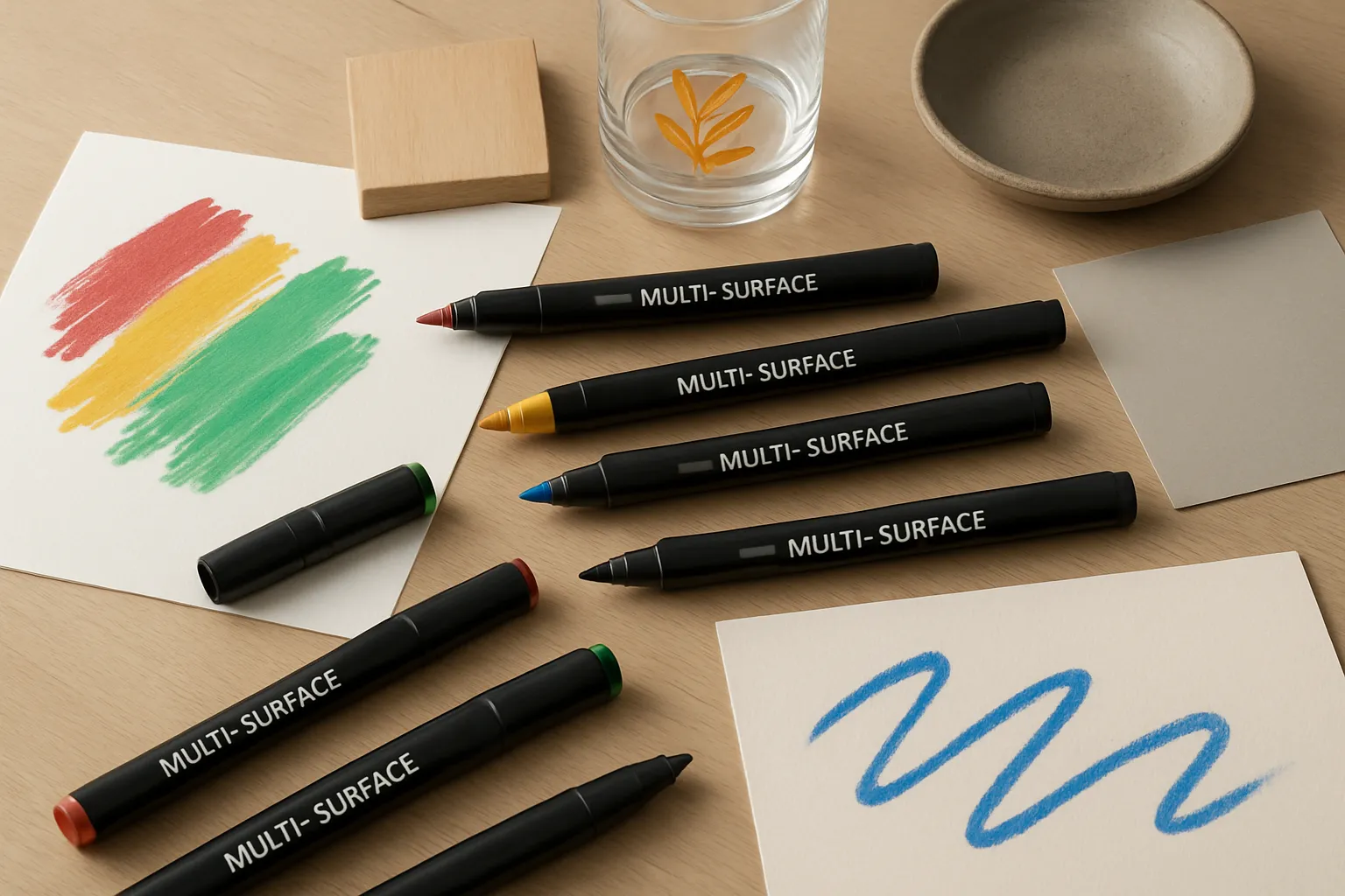 Exploring the Versatility of Multi-Surface Markers in Creative Projects
